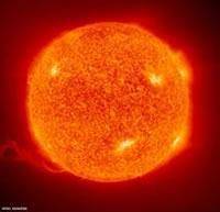 Massive stars fuse hydrogen, then helium, and finally develop carbon-oxygen cores. At about 1 bill