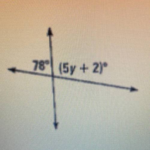 8. Solve for y. **THINK! a) what type of angles do you have? b) what is their

relationship (add u