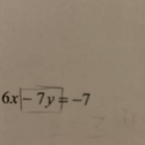 Write the slope intercept form of this equation.
Y=Mx+b 
PLEASE SHOW WORK