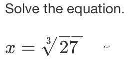 Solve the equation on the attached picture.