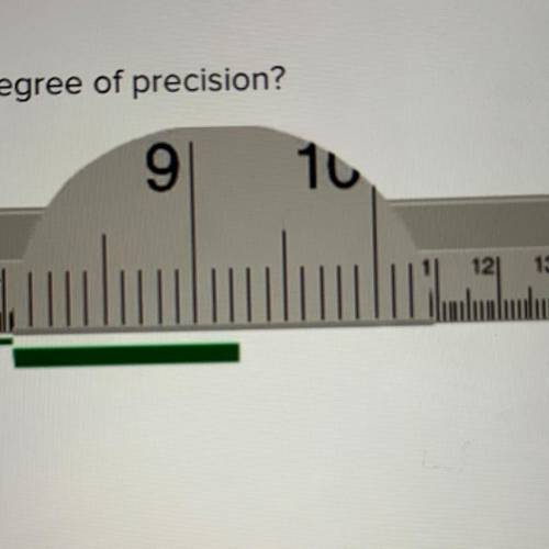 What is the length of the line to the correct degree of precision?

92 mm
9.2 mm
9.2 cm
9.23 cm