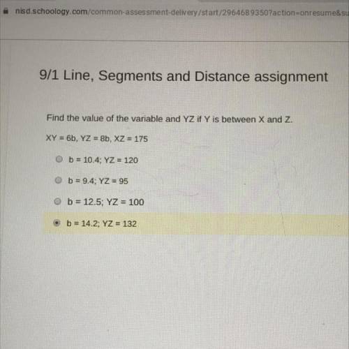 Geometry: Which answer is correct?