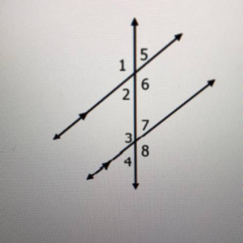What are the measure of each missing angle? M<6=142°