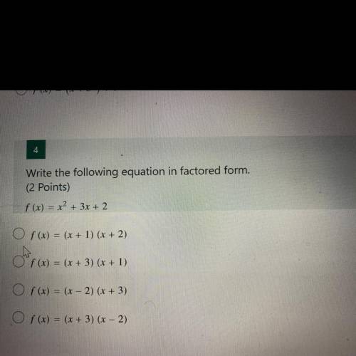 What is the factor form?