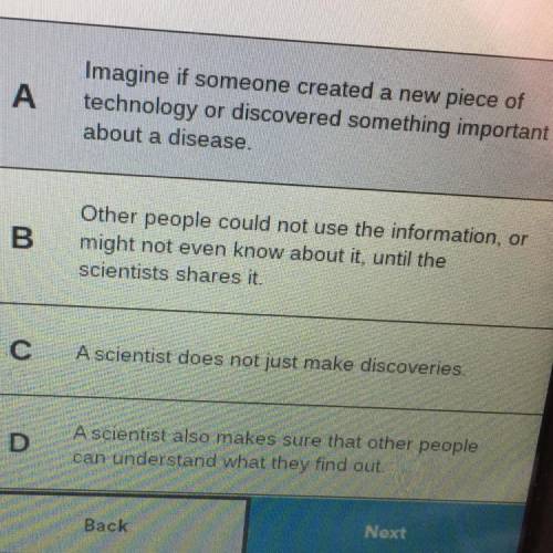 Which sentence from the section shows where why communicating scientific discoveries is just as imp