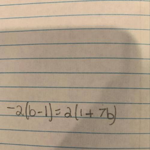Solve this equation

PLEASE show work also i know the answer is 0 but I can’t figure out the work