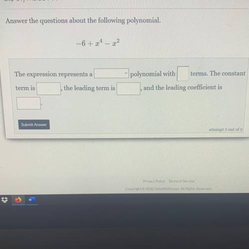 -6+x^4-x^2 what is the answers