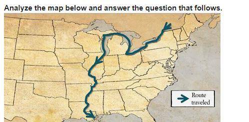 Who completed the expedition outlined on the map above? A. Cartier B. La Harpe C. La Salle D. Jolli