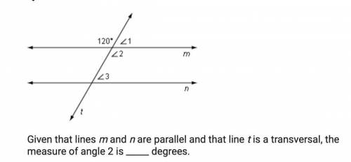 The measure of angle