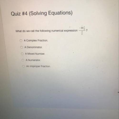 Math question I need help on