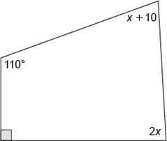 Determine the value of x. A)56.67° B) 33.33° C) 45° D) 50°