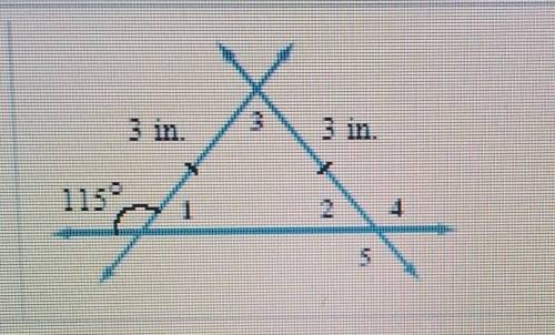 We have seen that isosceles triangles have two sides of equal length. The angles opposite these sid