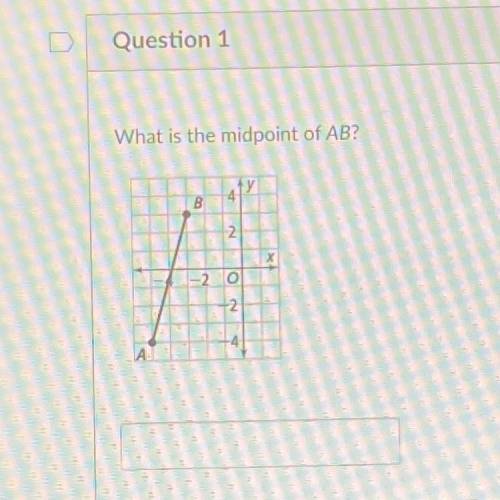 Geometry: What is the midpoint of AB?