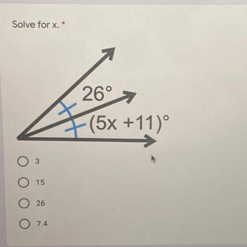 Need geometry help
Solve for x.