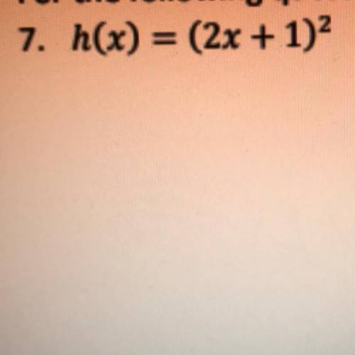 Find the Two Functions f and g such that f(g(x)) = h(x).