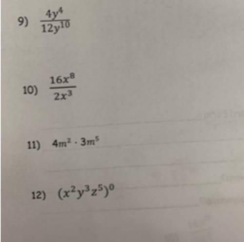 Please solve these I need them quickly you will get 20 points\