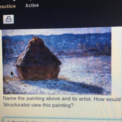 I just need the artists name and the paintings name