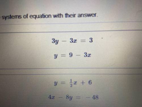 How do I solve this? Systems of equations