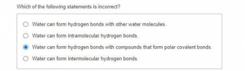 Chemistry water properties..?