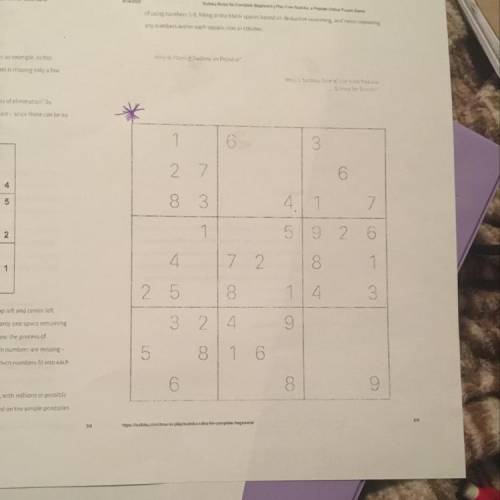Can somebody please help me with my discrete math sudoku puzzles.