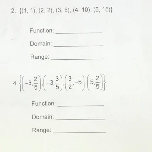 Can anyone work out number 2 and 4 thanks :)