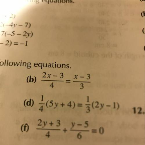 Need answer for d with working