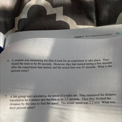 Please help me with number 6