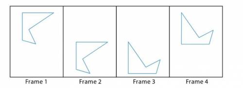 Describing each step.

Use this image to answer the following questions.
1) Describe how the shape