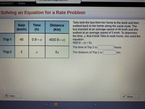 Help with math, solving rate problems.