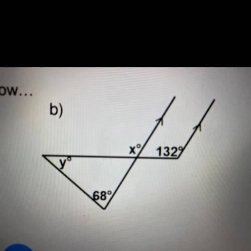 Find x and y
Don’t argue in the comments I actually need help