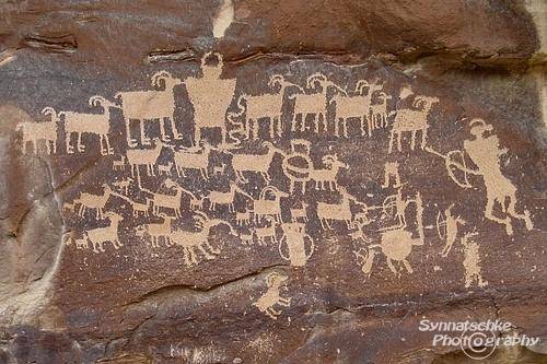 Name this example of Rock art. Explain the history of this piece and what it shows.

3-4 Complete