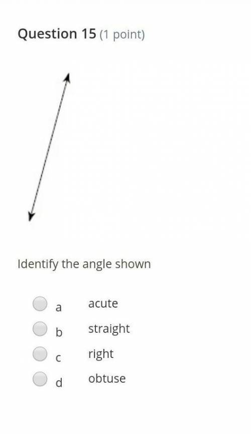 EASY GEOMETRY**identify the angle shown