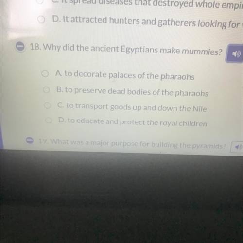 Why did the ancient Egyptian make mummies ?