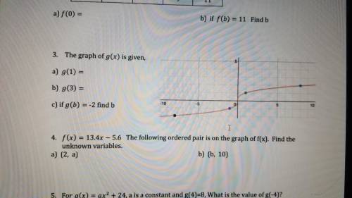 PLZ HELP ME OUT WITH 3 AND 4. RUNNING OUT OF TIME. sorry if it's blurry EXTRA POINTS