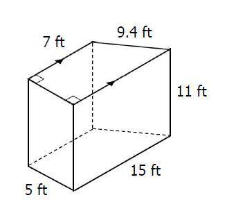 What is the surface area of the shape?