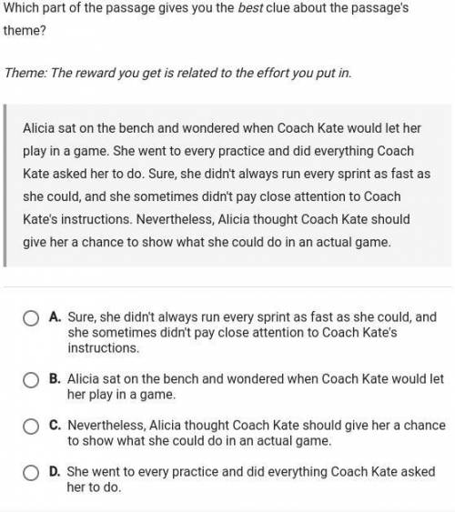 Alica needs help with Coach Kate