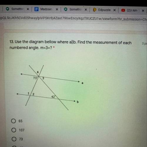 THIS QUESTION HAS 3 part to it