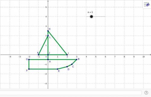 Measure the length of your selected line segment using the tools available in GeoGebra. Include mea