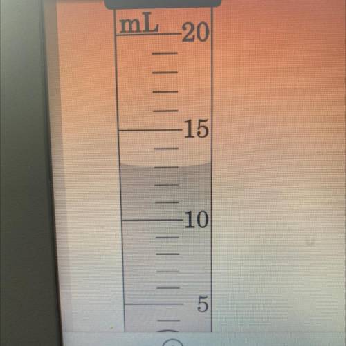 This diagram shows a marble with a mass of 3.8 grams (g) that was placed into 10 milliliters (mL) o