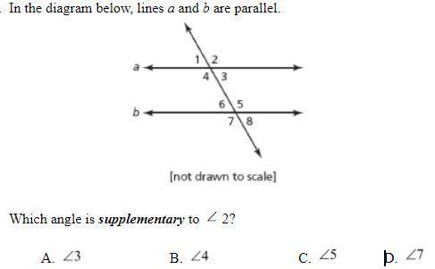 What angles are supplementary to <2