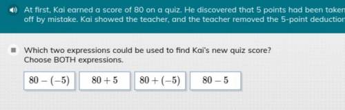 Can someone please answer correctly ? There is two answers , I only get one try :(
