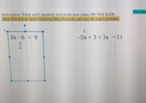 My teacher wants me to solve does questions but in that way can you please help me:(