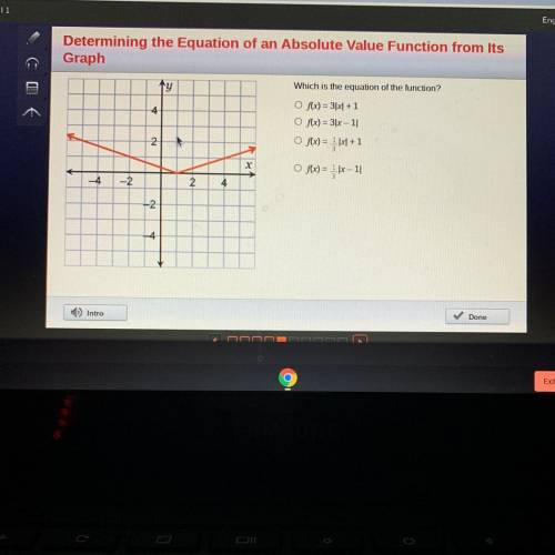 I NEED HELP ASAP IM TIMED... picture connected!

Which is the equation of the function?
A.) f(x) =
