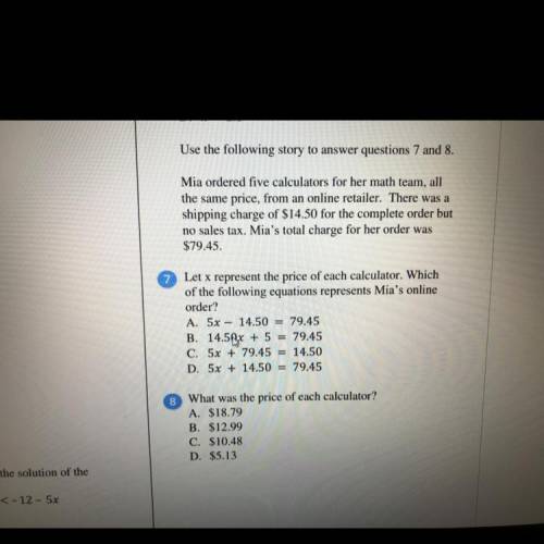 These two questions are linked together