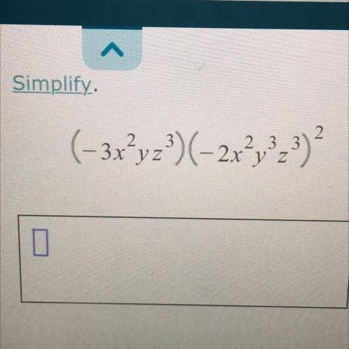 Simplify.
(-3x?yz?)(-2x2y323)
