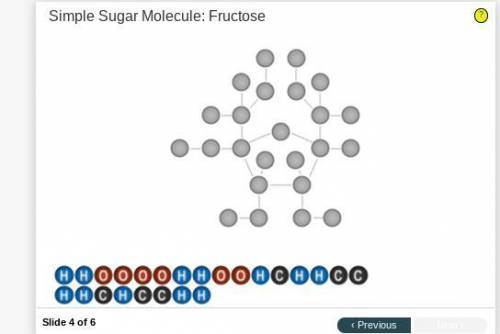 How do i complete this simple sugar fructose molecule ?