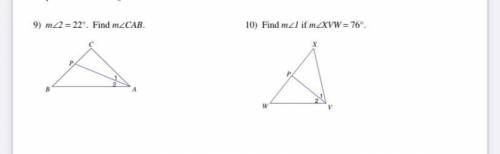 2 questions on geometry homework please?