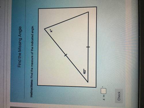 What is the missing angle??