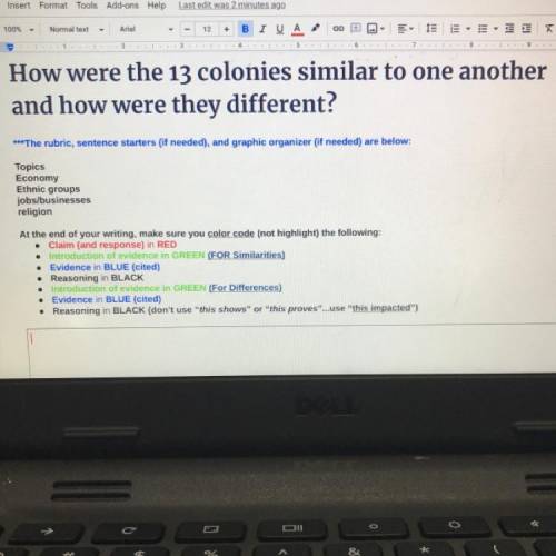 How were the 13 colonies similar to one another and how were they different?