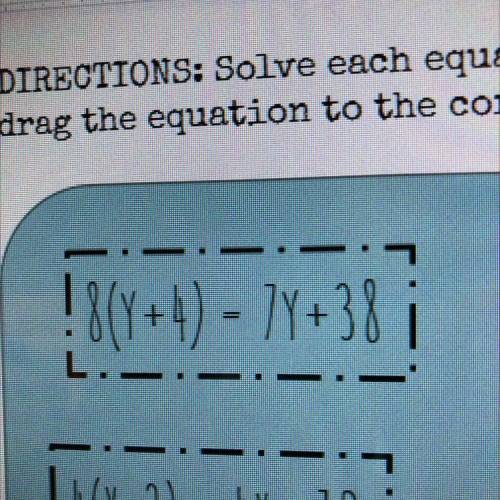 How many solutions does this have? PLS HELP ILL MARK YOU BRAINEST